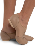 Chaussures de danse jazz BAIFA en cuir véritable de haute qualité, unisexes, souples, à semelle fendue, doublure en coton, faible MOQ, personnalisables