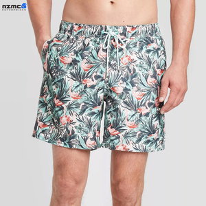 Pantalones cortos de baño con estampado de sublimación personalizables Pantalones cortos de playa calientes con cualquier logotipo y servicio OEM de color disponible - Product Image 6