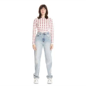 Camiseta de manga larga con estampado de mariquita Teddy Fresh para mujer-Camiseta gráfica de moda con diseño de mariquita juguetona, ideal para atuendos diarios - Product Image 2