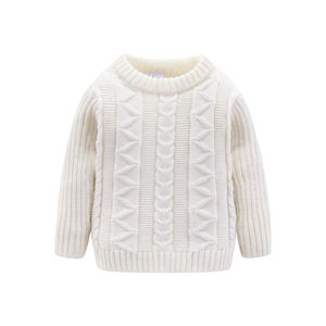 Suéter de Punto Cálido de Invierno para Mujer, Cuello Redondo, Tejido Regular, Ajuste Holgado, Tejido con Spandex/Poliéster, Minimalista, Premium - Product Image 5