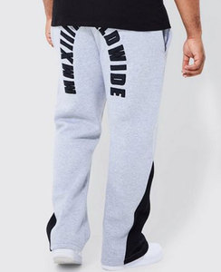 Nuevo jersey de Color sólido con estampado de logotipo personalizado, chándal en blanco, conjunto de pantalones de chándal y sudaderas con capucha de 2 piezas, pantalones de chándal lisos de alta calidad - Product Image 1
