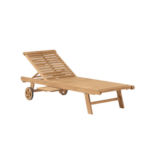 Chaises longues de jardin Chaises longues en bois de teck pour piscine et meubles de plage Lit de soleil Sunrise Haute qualité - Product Image 5