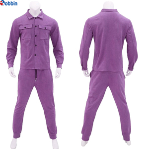 Ensemble de survêtement décontracté pour homme en deux pièces avec logo personnalisé, nouveau pantalon de survêtement avec impression en relief, vêtements de sport pour homme, streetwear - Product Image 4