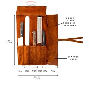 <b>Leather</b> Knife <b>Roll</b> ISONZ <b>Leather</b> 2023 - Product Image 5