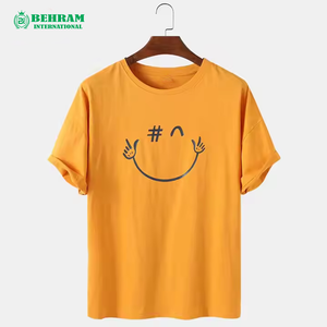 T-shirt personnalisé de haute qualité pour hommes, style streetwear, coupe ample, surdimensionné, 100% coton, écologique, respirant, vente en gros - Product Image 2