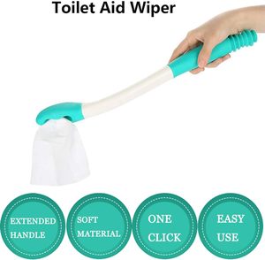 Ausili per l'Igiene Personale con Manico Lungo per Anziani, Donne in Gravidanza, Disabili e Persone in Sovrappeso - Product Image 2