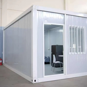 Maisons en conteneur 20ft et 40ft Petite maison préfabriquée portable, maison préfabriquée mobile extensible pour jardin, entrepôt - Product Image 1