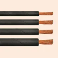 Cable de soldadura de cobre resistente de 50 metros 75 sqmm Conductor flexible grueso Corriente de salida alta 600A para uso industrial