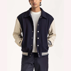 Custom oversized varsity <b>jacket</b> for man wholesale <b>baseball</b> <b>bomber</b> <b>jacket</b> for man fashion streetwear letterman <b>jacket</b> - Product Image 5