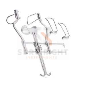 Juego de Retractor abdominal REMEDA Balfour con cuchillas para adultos y niños CE inoxidable alemán de SurgiRight Instrument - Product Image 6