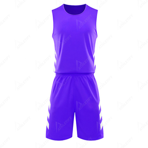 Vêtements de basket-ball unisexes personnalisables 100% polyester équipement de performance confortable pour hommes et femmes élégant pour l'entraînement - Product Image 2