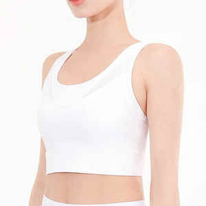 Soutien-gorge de sport pour femmes de haute qualité avec logo avant pour vêtements de sport - Product Image 4