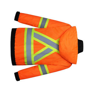 Chaquetas reflectantes de alta visibilidad de segunda mano personalizadas OEM en excelentes condiciones con colocación del logotipo frontal - Product Image 3