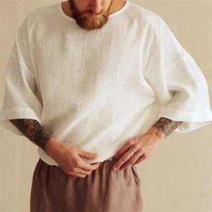 T-shirt à manches courtes décontracté et respirant pour homme Tendance estivale Coupe régulière Vêtements polyvalents - Product Image 5