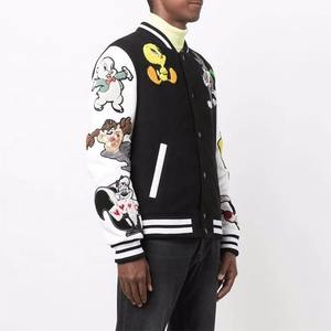<b>Men</b> Sublimation hot design top quality Custom Printing varsity <b>jacket</b> Long Sleeve <b>Men's</b> Baseball Letterman varsity <b>jacket</b> - Product Image 3