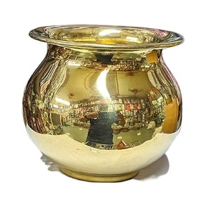 Simple Design New Arrival Best Quality Brass <b>Lota</b> for Diwali Gifting With Premium Quality Round Shape Table Decorative - Product Image 1