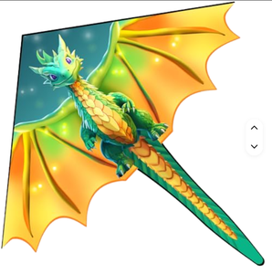 Cerf-volant Dragon OEM prêt à être expédié, en polyester, origine Shandong, unisexe, pour les 8-13 ans - Product Image 3