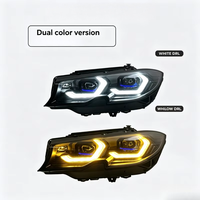 Phares laser fumés LIANGTU G20 pour BMW G20, phares « Snake Eyes » G21 G28, ensemble de phares LED améliorés RGB jaune et blanc DRL