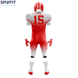 Maillot de football américain tendance grande taille en maille respirante de polyester – Uniforme de rugby et de football américain - Product Image 5