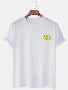 T-shirt éponge 100% coton de luxe pour hommes, surdimensionné avec impression numérique de haute qualité, vente en gros de vêtements en polyester/coton - Product Image 6