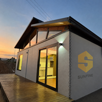 Premium 38 ㎡   Villa modulaire préfabriquée en béton et acier léger pour projets de location de vacances