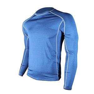 T-shirt de compression de sport pour homme, anti-éruptions cutanées, à séchage rapide, manches courtes - Product Image 5