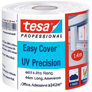 For TESA Easy Cover 4411 UV Precision Plus Foil <b>Tape</b> 33m Long 1400mm Wide Office Adhesive Roll - Product Image 3