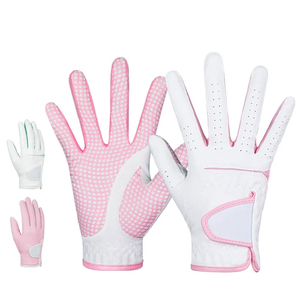 Cabretta ถุงมือกอล์ฟหนังกันลื่นถุงมือกอล์ฟโลโก้ตามสั่ง - Product Image 1