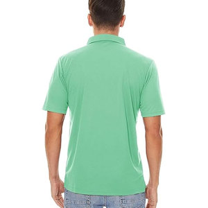 Chemises tactiques anti-rides en jersey piqué 100% coton uni - Product Image 4