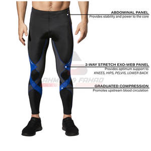 Mallas de entrenamiento para hombre con logotipo personalizado 2025, ropa activa de Yoga sin costuras, la mejor venta para hombres - Product Image 3
