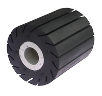 NEW2025 80*90*100*20/25/30mm roue extensible en caoutchouc roue de polissage ponceuse à tambour fonctionne avec bande abrasive S20