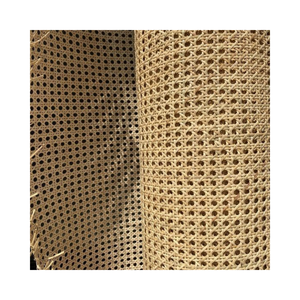 Prix usine Livraison rapide Sangle de canne en rotin en maille naturelle Produits les plus vendus Rouleau de sangle en rotin Peau et maille polie - Product Image 3