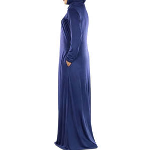 2022 mejor precio al por mayor señoras nuevo diseño Abaya alta calidad islámico largo pakistaní Tops de talla grande estilo étnico - Product Image 3