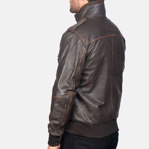Veste en cuir personnalisée de haute qualité pour hommes du Pakistan High Street Style Brand New Most Popular for Motorbike Use Offre Spéciale - Product Image 3