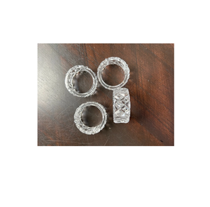 Anneau de serviette en acrylique écologique pour restaurants, blanc personnalisé, taille sur mesure, cadeaux promotionnels, vente chaude - Product Image 5