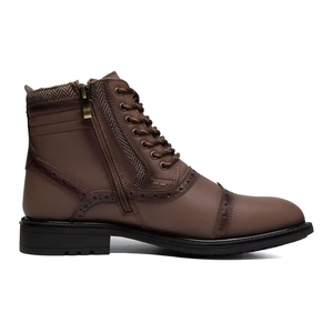 Chaussures en cuir légères anti-glissantes à lacets avec fermeture Chaussures en cuir imperméables avec nouveau design sur mesure - Product Image 6
