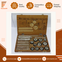 Juego/Kit de Cortadores de Asientos y Caras de Válvulas de Carburo de Alta Calidad - 12 Piezas para Coches y Motos Clásicos con 45HRC y Mango de Madera