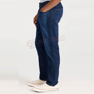 100% High quality <b>Men's</b> Customized <b>Jeans</b> Male's Washed Pants Trendy Solid Best Straight <b>Jean</b> <b>Men</b> - Product Image 4