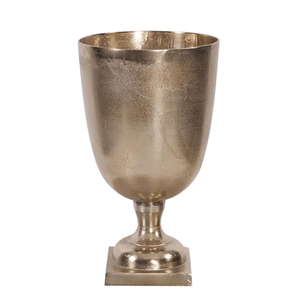 Florero Moderno de Estilo Americano, de Aluminio Cromado, Duradero, para Centros de Mesa y Decoraciones de Boda - Product Image 1