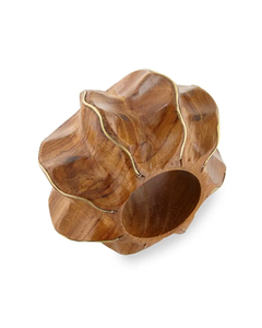 Handmade Design Wooden Napkin Ring Holder Event Party <b>Catering</b> Decor Usage <b>Royal</b> Wedding and Dinner Table Use - Product Image 3