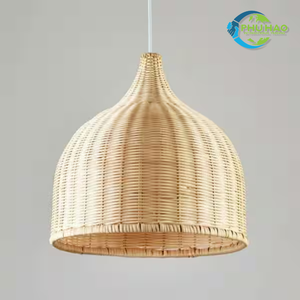 Luz natural: farolillos de ratán de bambú tejidos, candelabros personalizables para decoración del hogar, restaurante, jardín - Product Image 4