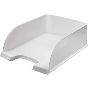 Leitz Jumbo Plus Letter <b>Tray</b> A4 White Polystyrene <b>File</b> Organizer - Product Image 1