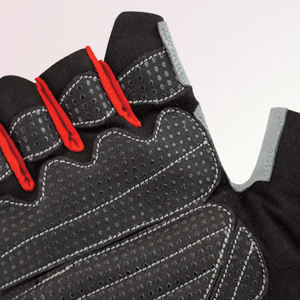 OEM定制透气皮革可调节带钩环闭合手套健身房健身训练举重男女 - Product Image 3