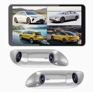 <span class=keywords><strong>Telecamera</strong></span> Laterale a <span class=keywords><strong>Doppia</strong></span> Lente con Monitoraggio Punti Ciechi BSD a 4 Schermi Divisi, Visione Notturna HD Impermeabile <span class=keywords><strong>per</strong></span> <span class=keywords><strong>Auto</strong></span> VW Toyota Nissan - Product Image 1