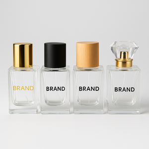 Custom <b>Glass</b> Perfume <b>Bottle</b> with Branded Cap OEM Skincare & Fragrance Packaging Solutions ISO9001 - Product Image 5