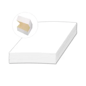 Placa de papel Duplex de alta qualidade cor branca durável para embalagens disponíveis a bom preço