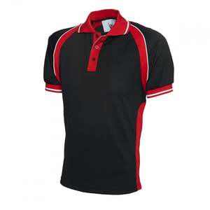 Chemise noire unie anti-plis pour homme en Spandex/Coton à manches courtes avec poche, couleurs et tailles personnalisables, logo sur mesure - Product Image 5