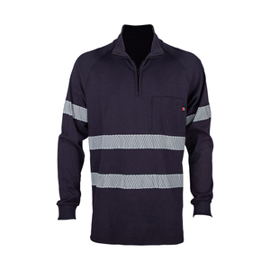 Camisa de Trabajo Reflectante Antiestática FR de Alta Calidad Personalizada - ASTMD6413 - Product Image 1