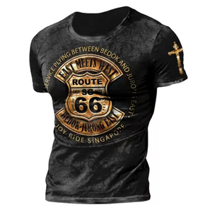 Camiseta de Manga Corta para Hombre, 100% Algodón, 250G, Prelavada, Colores Personalizados, Corte Regular, Anti-Pilling, Secado Rápido, Venta al Por Mayor - Product Image 4