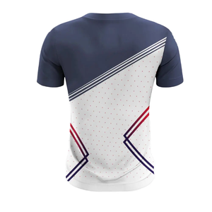 Camiseta Deportiva para Hombre, para Gimnasio, Secado Rápido, Transpirable, 100% Algodón Peinado, Anti-UV, para Correr, Entrenamiento, Atlética, con Logotipo Personalizado OEM - Product Image 2